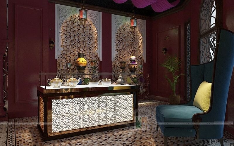 Showroom Saffron được thiết kế đặc biệt dành cho các sản phẩm thảo dược quý từ Iran để cải thiện sức khỏe và làm đẹp.